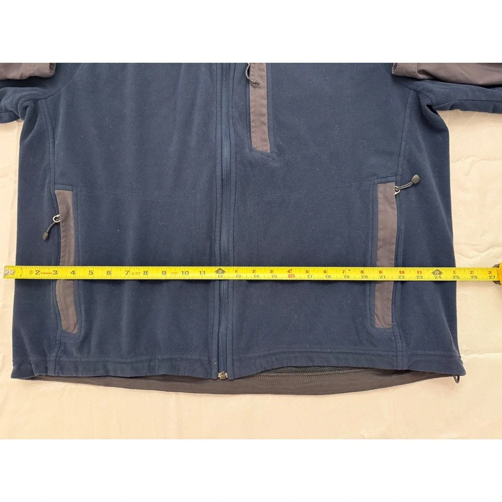 The North Face Windstopper Denali Fleece Jacket XL Blue Gray Gorpcore Outdoor